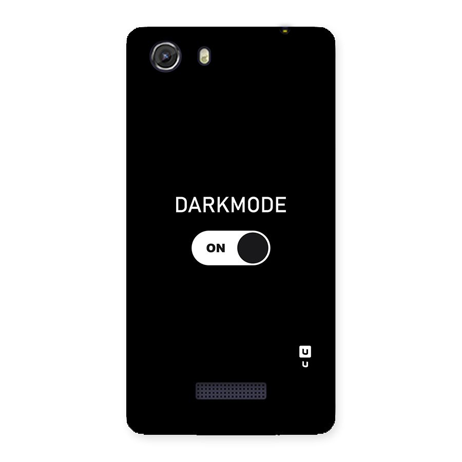 My Darkmode On Back Case for Micromax Unite 3