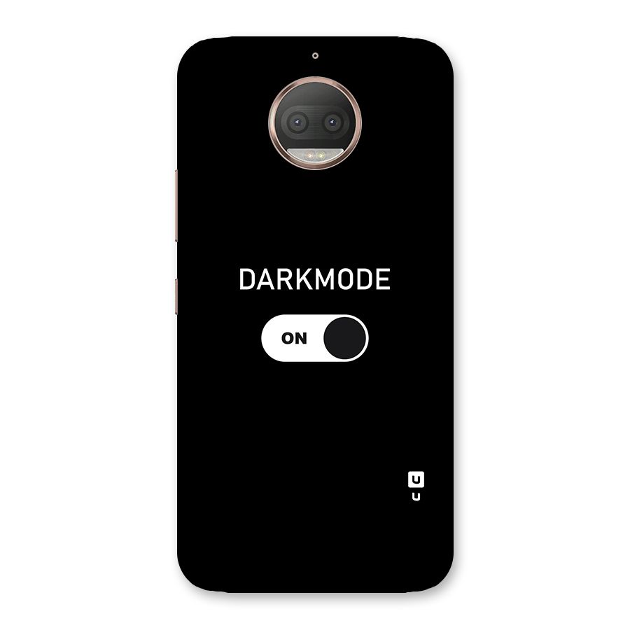 My Darkmode On Back Case for Moto G5s Plus