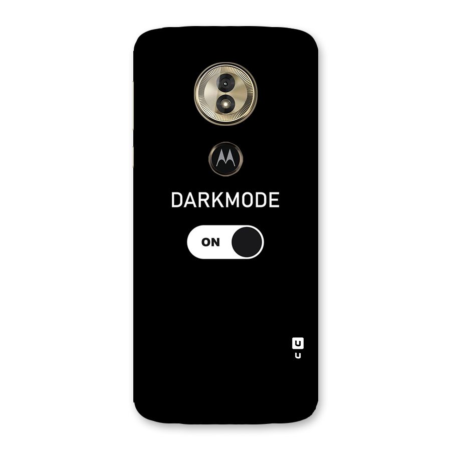 My Darkmode On Back Case for Moto G6 Play