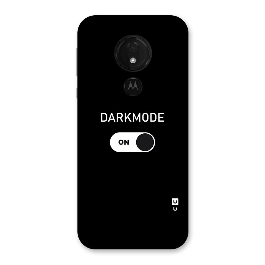 My Darkmode On Back Case for Moto G7 Power