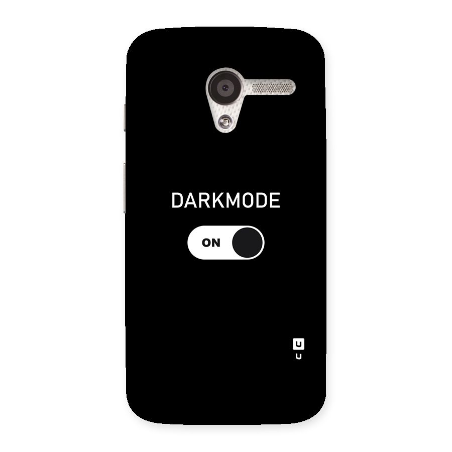 My Darkmode On Back Case for Moto X