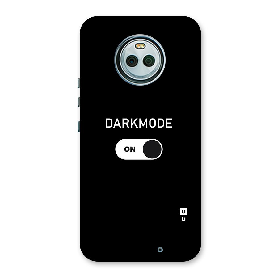 My Darkmode On Back Case for Moto X4