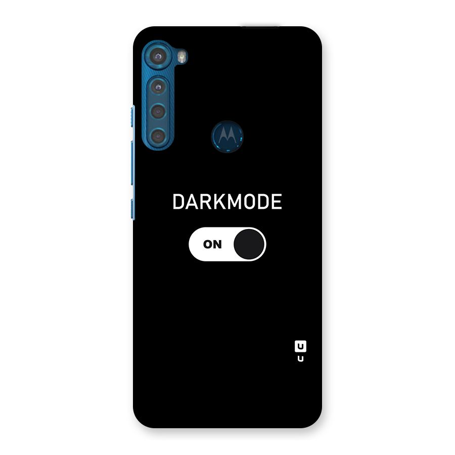 My Darkmode On Back Case for Motorola One Fusion Plus