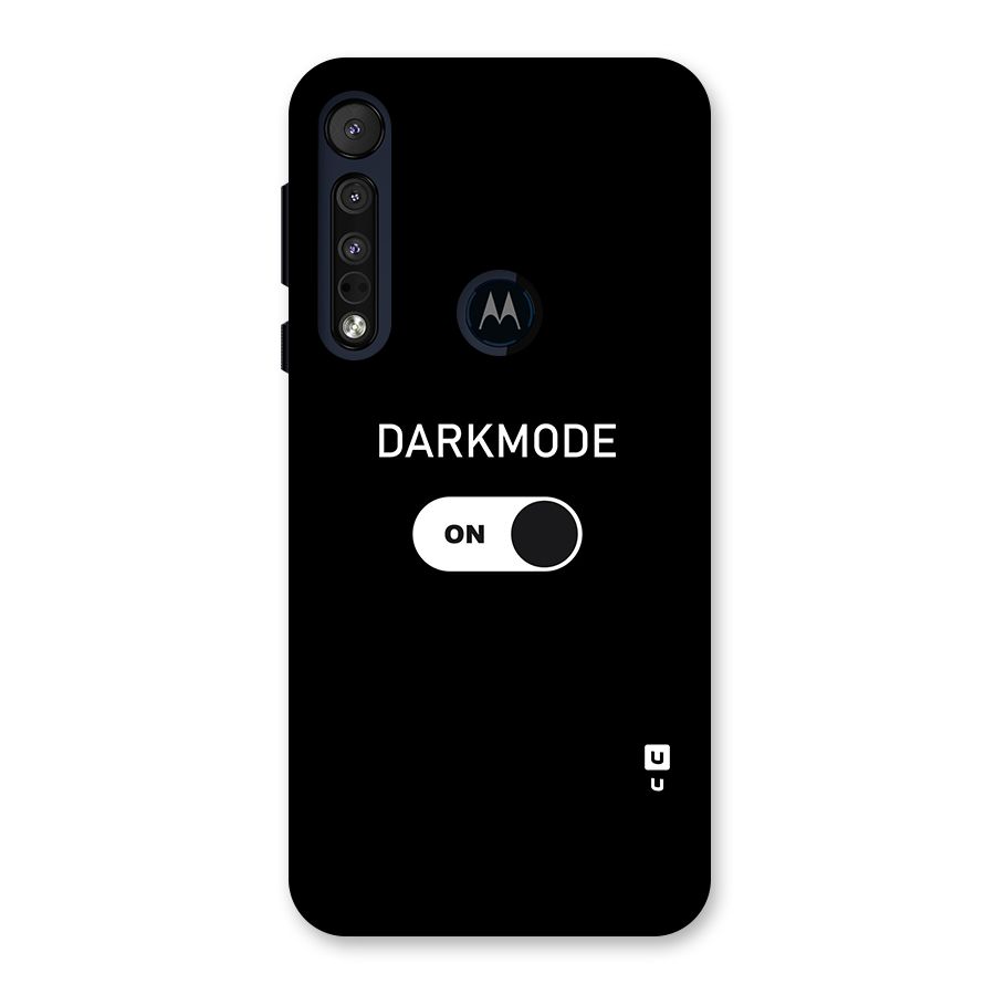 My Darkmode On Back Case for Motorola One Macro