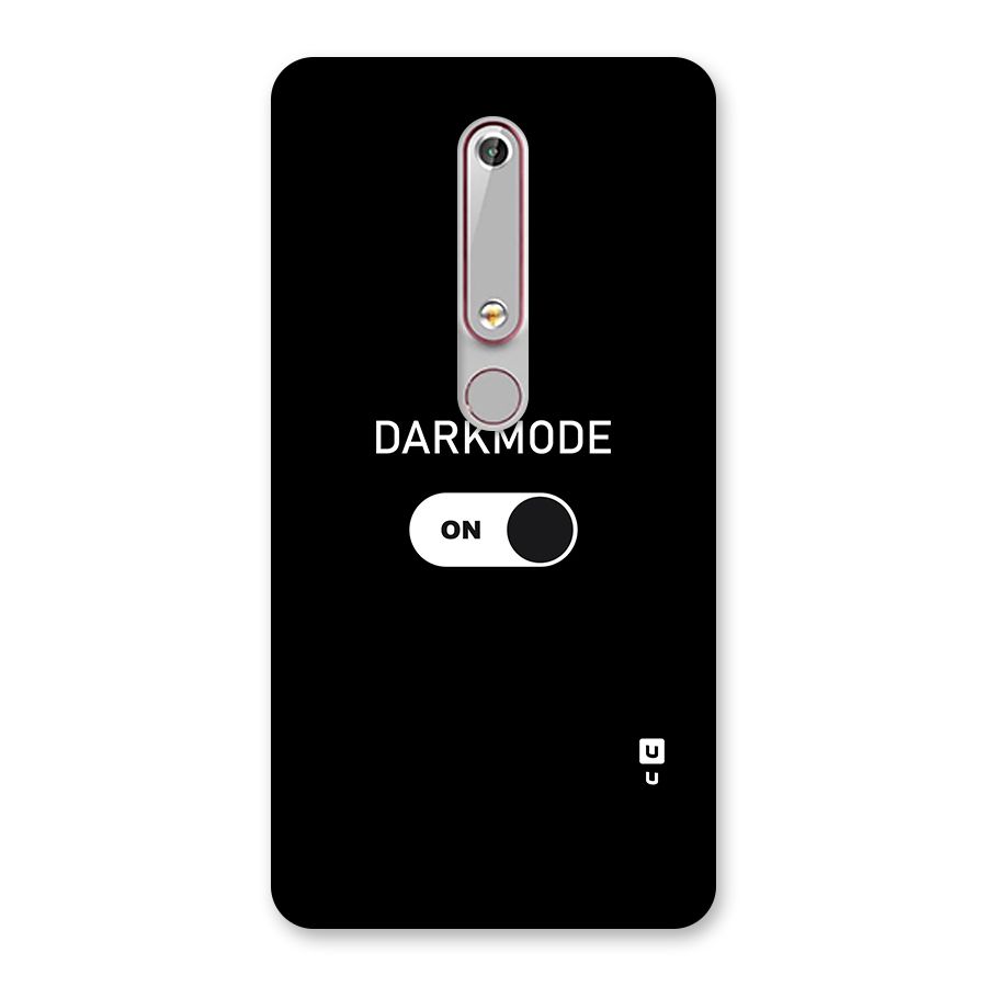 My Darkmode On Back Case for Nokia 6.1