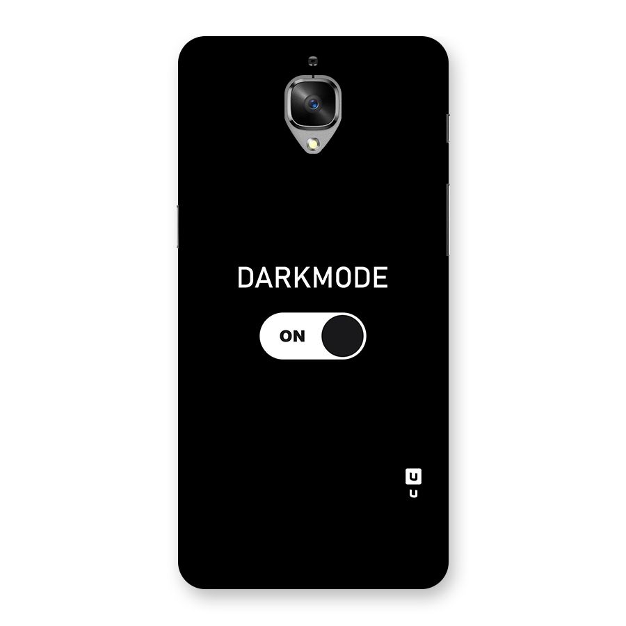 My Darkmode On Back Case for OnePlus 3