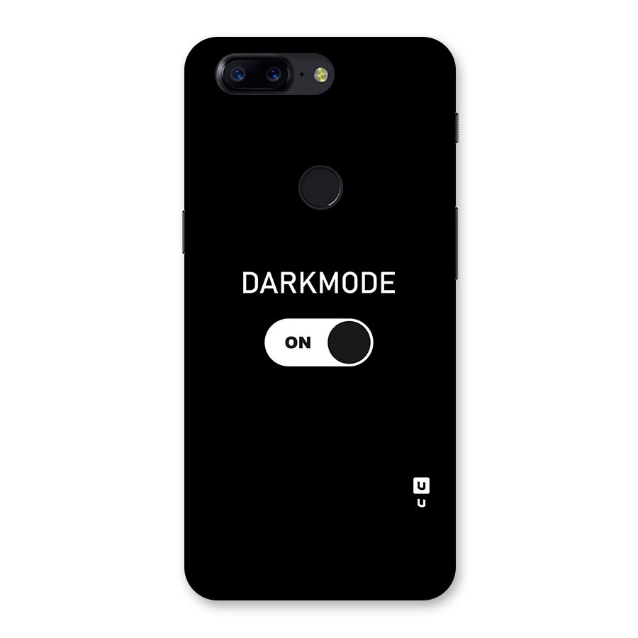 My Darkmode On Back Case for OnePlus 5T