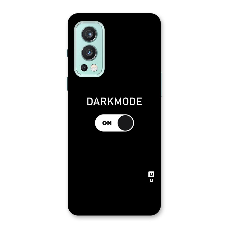 My Darkmode On Glass Back Case for OnePlus Nord 2 5G
