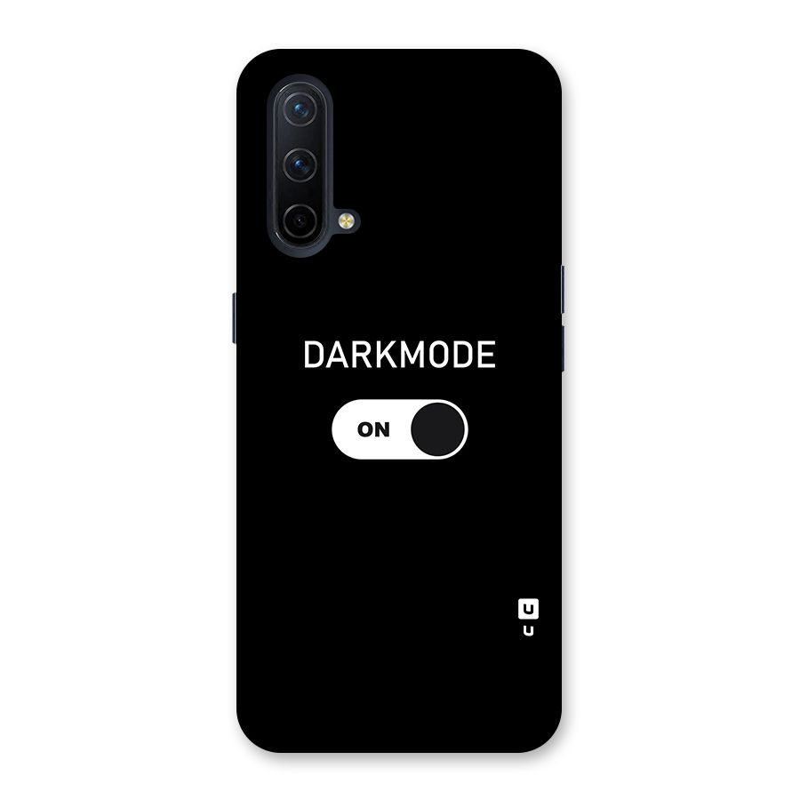 My Darkmode On Glass Back Case for OnePlus Nord CE 5G