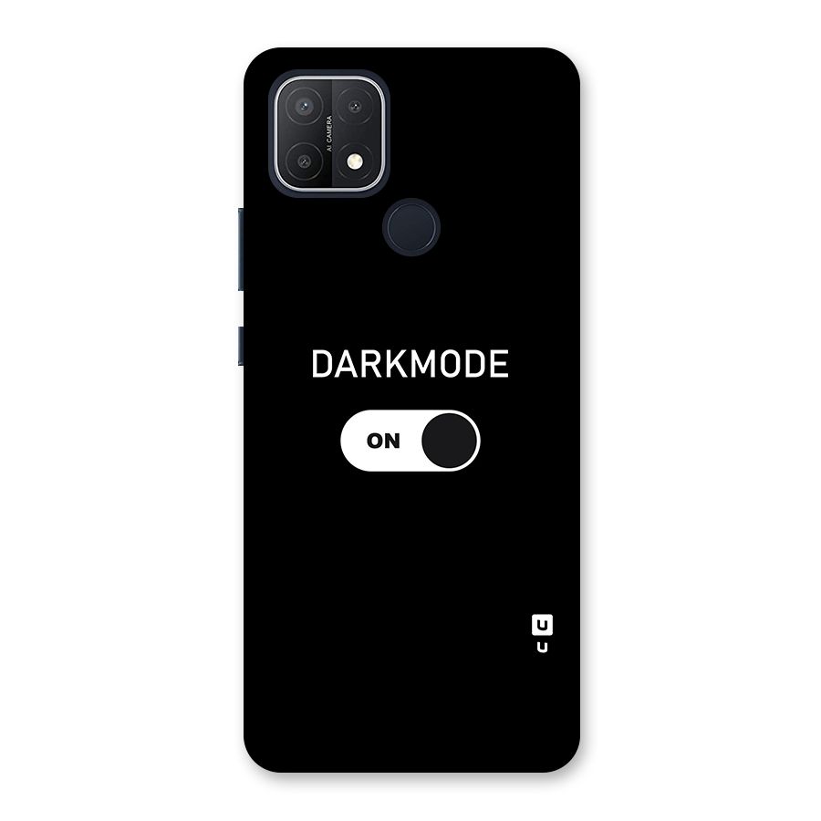 My Darkmode On Back Case for Oppo A15