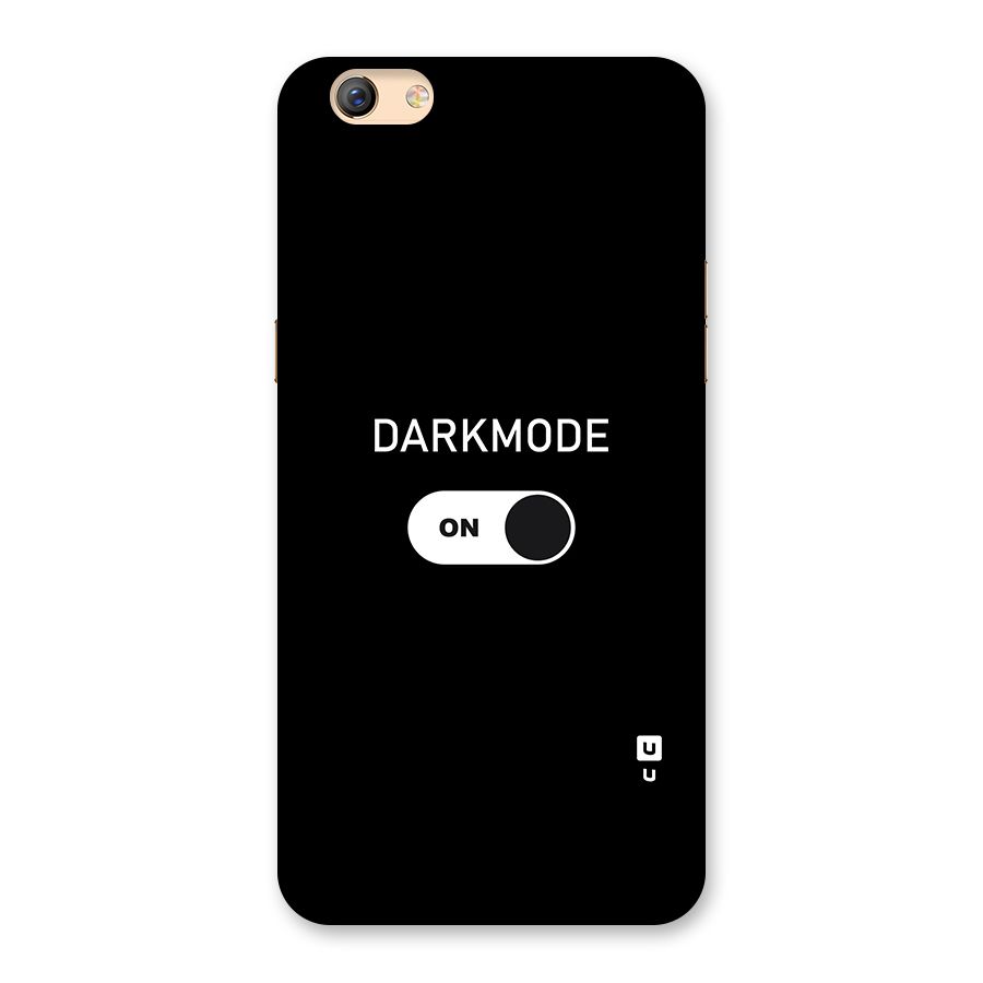 My Darkmode On Back Case for Oppo F3 Plus