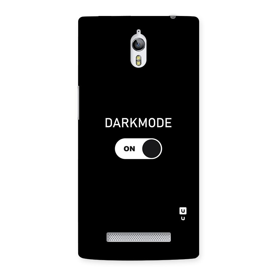 My Darkmode On Back Case for Oppo Find 7