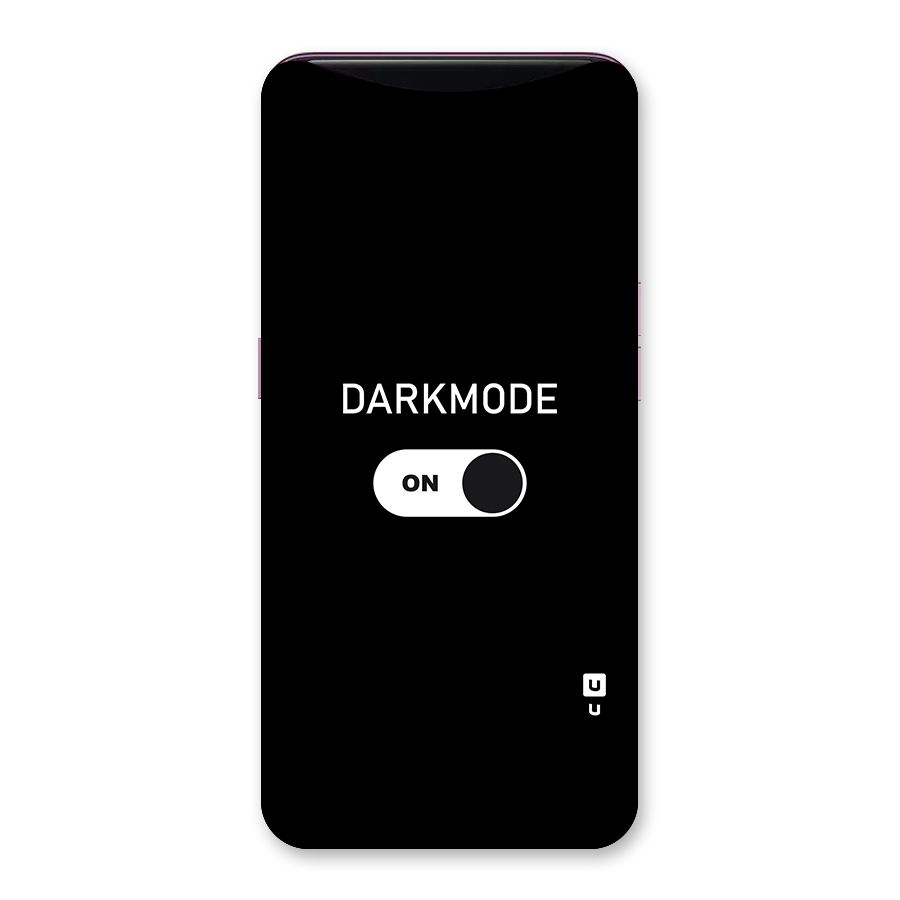 My Darkmode On Back Case for Oppo Find X
