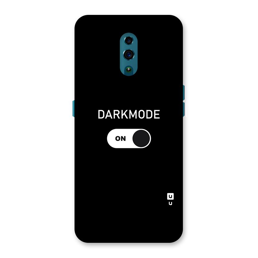 My Darkmode On Back Case for Oppo Reno