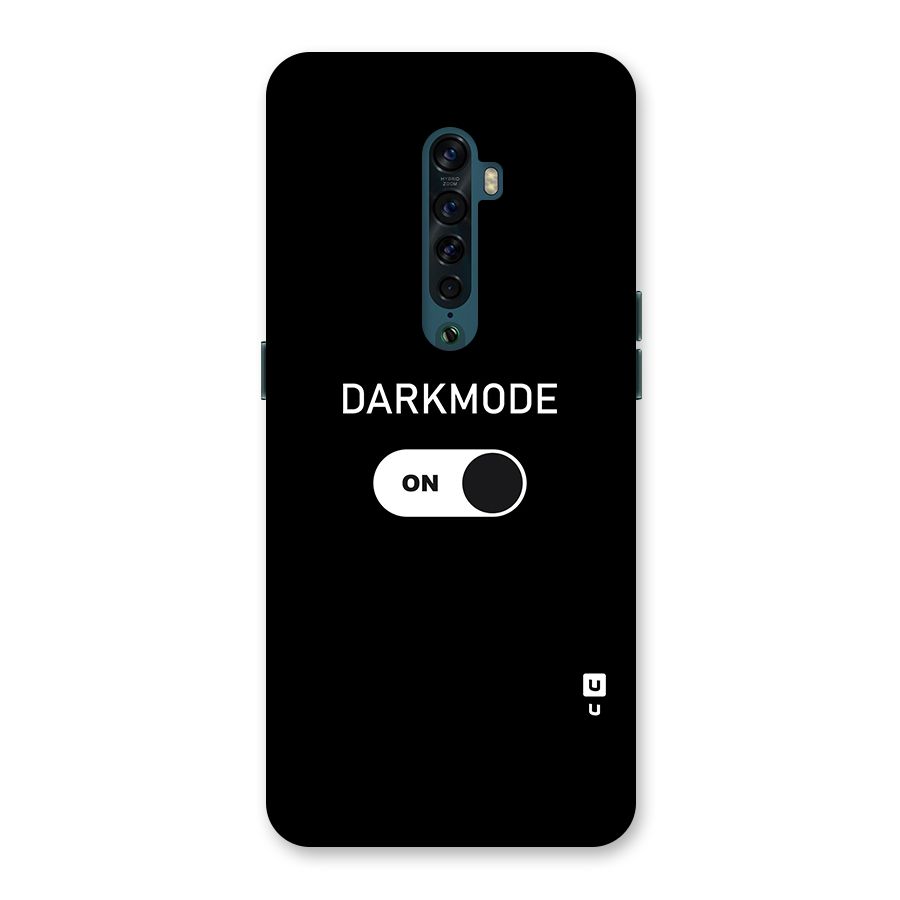My Darkmode On Back Case for Oppo Reno2