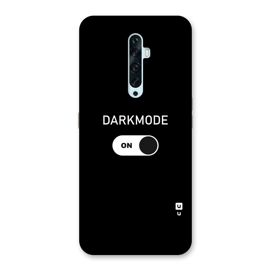 My Darkmode On Back Case for Oppo Reno2 F