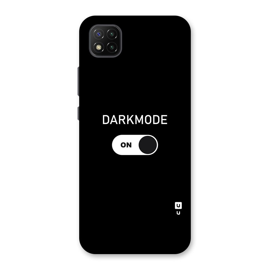 My Darkmode On Back Case for Poco C3
