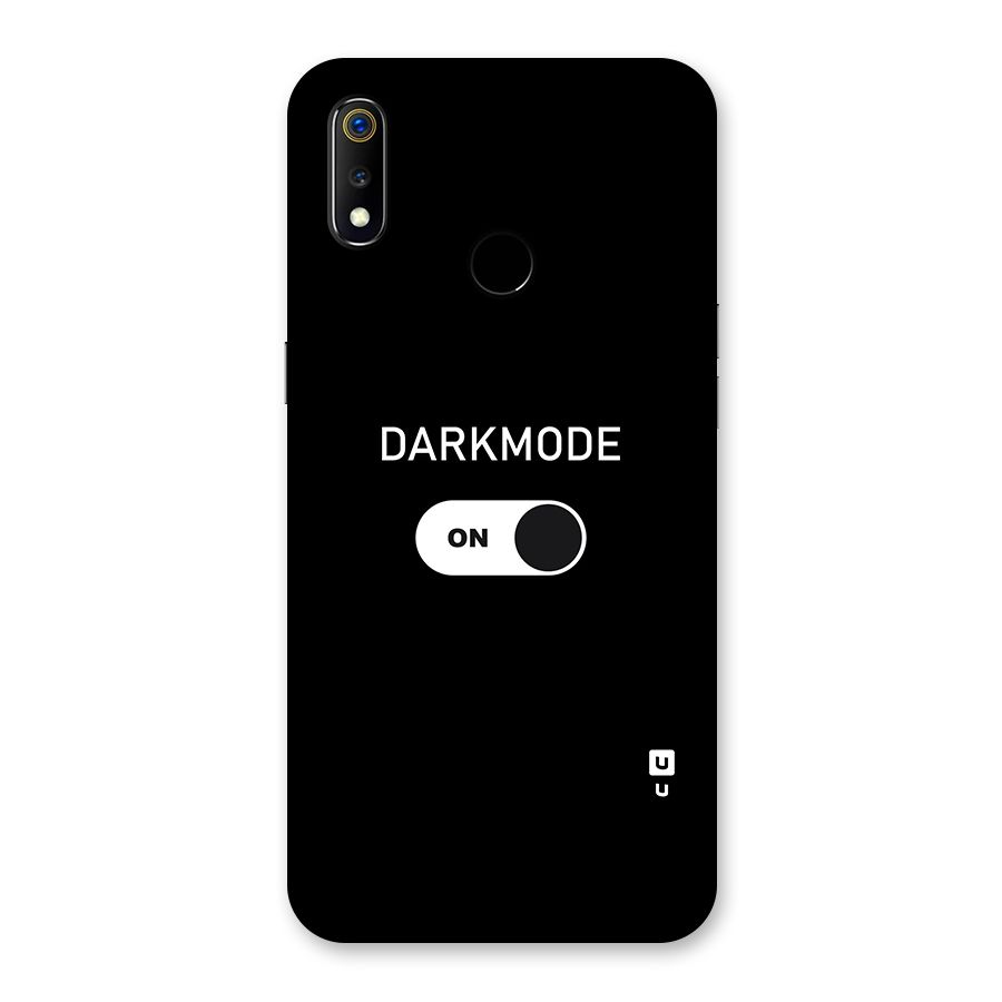 My Darkmode On Back Case for Realme 3