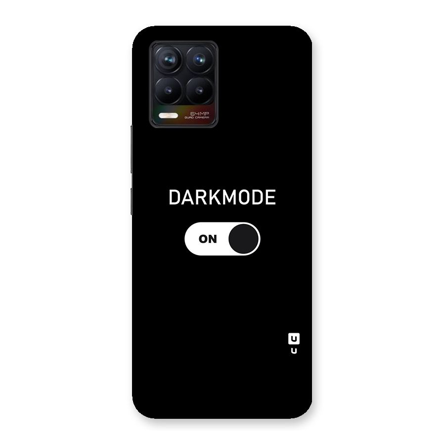 My Darkmode On Glass Back Case for Realme 8