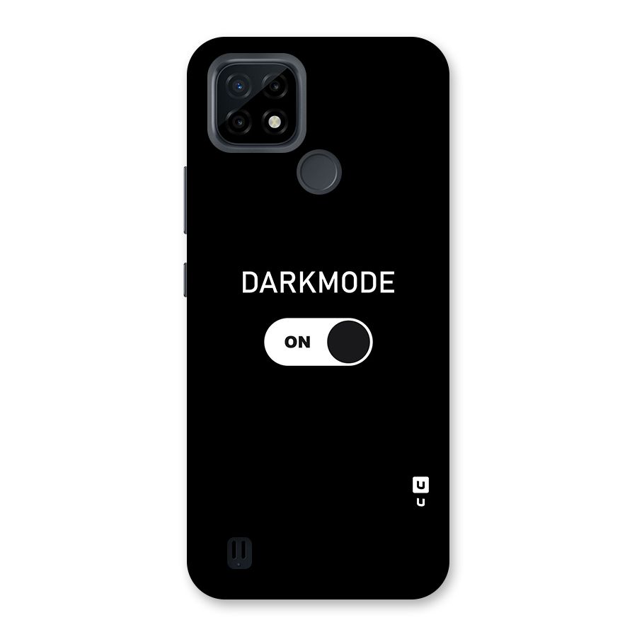 My Darkmode On Back Case for Realme C21