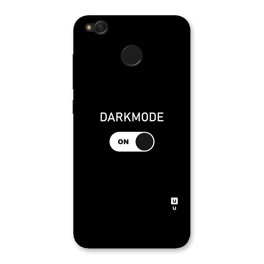 My Darkmode On Back Case for Redmi 4