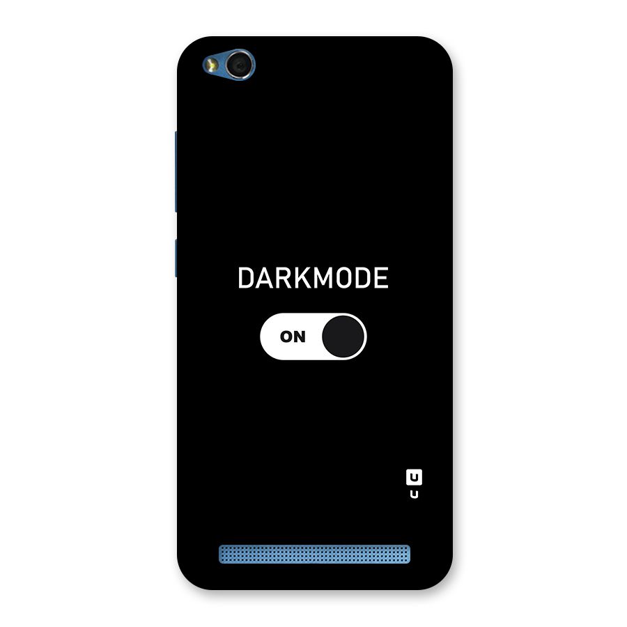 My Darkmode On Back Case for Redmi 5A