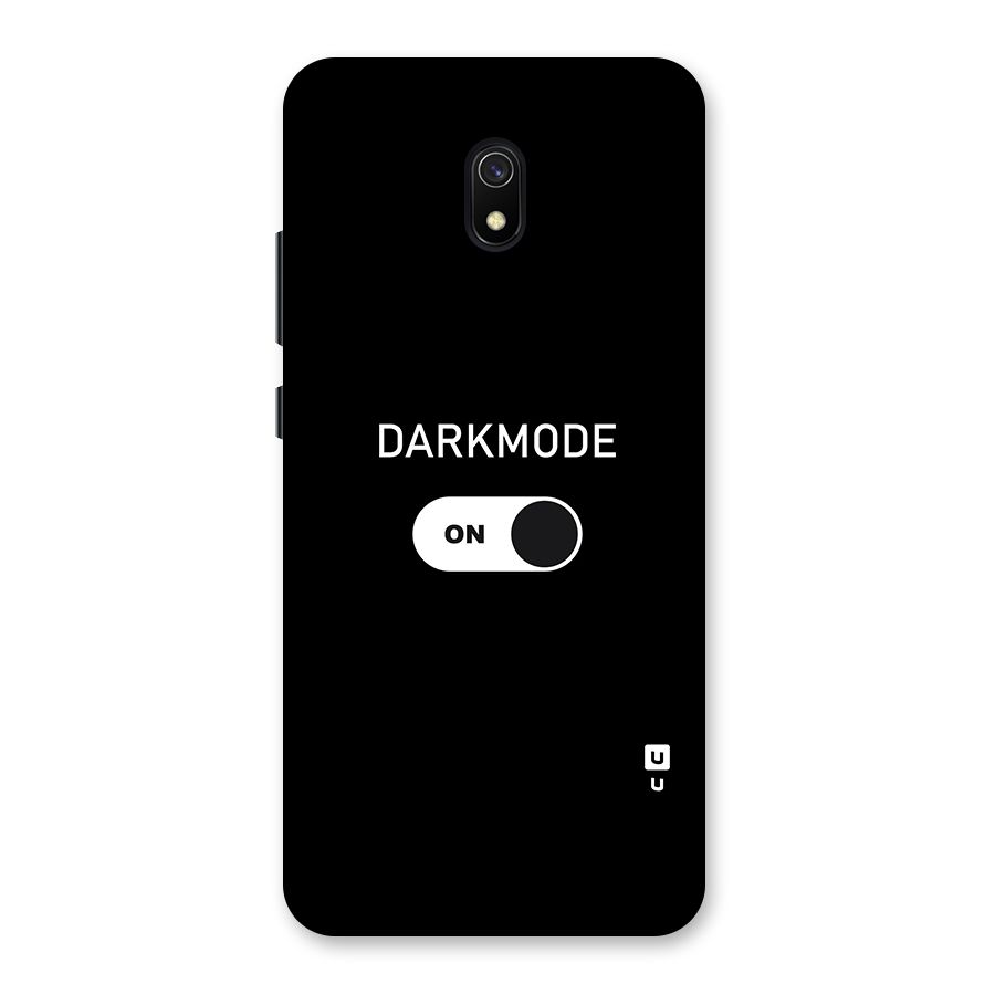 My Darkmode On Back Case for Redmi 8A