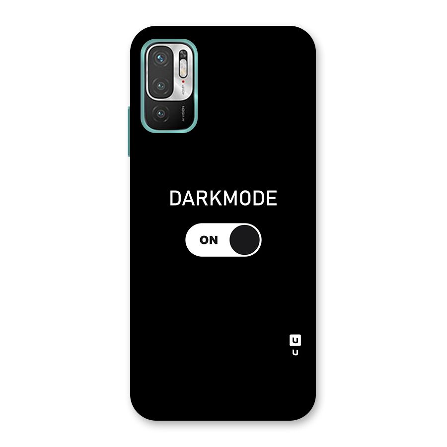 My Darkmode On Back Case for Redmi Note 10T 5G