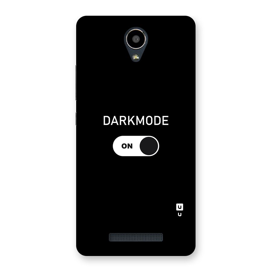 My Darkmode On Back Case for Redmi Note 2
