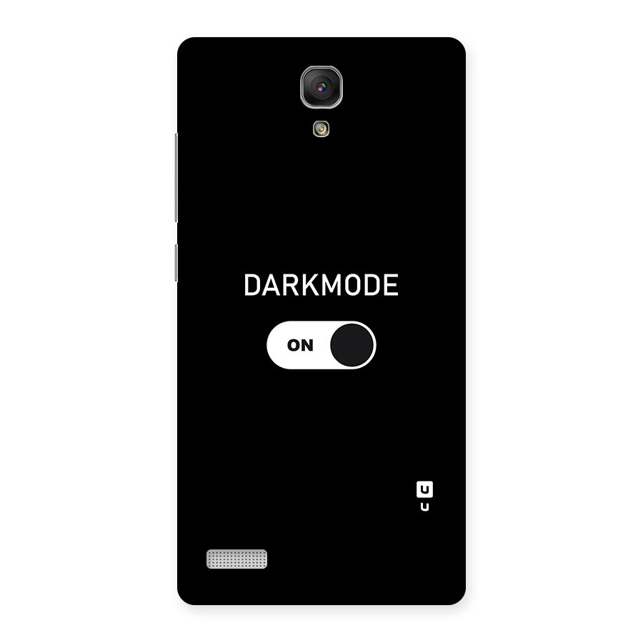 My Darkmode On Back Case for Redmi Note Prime