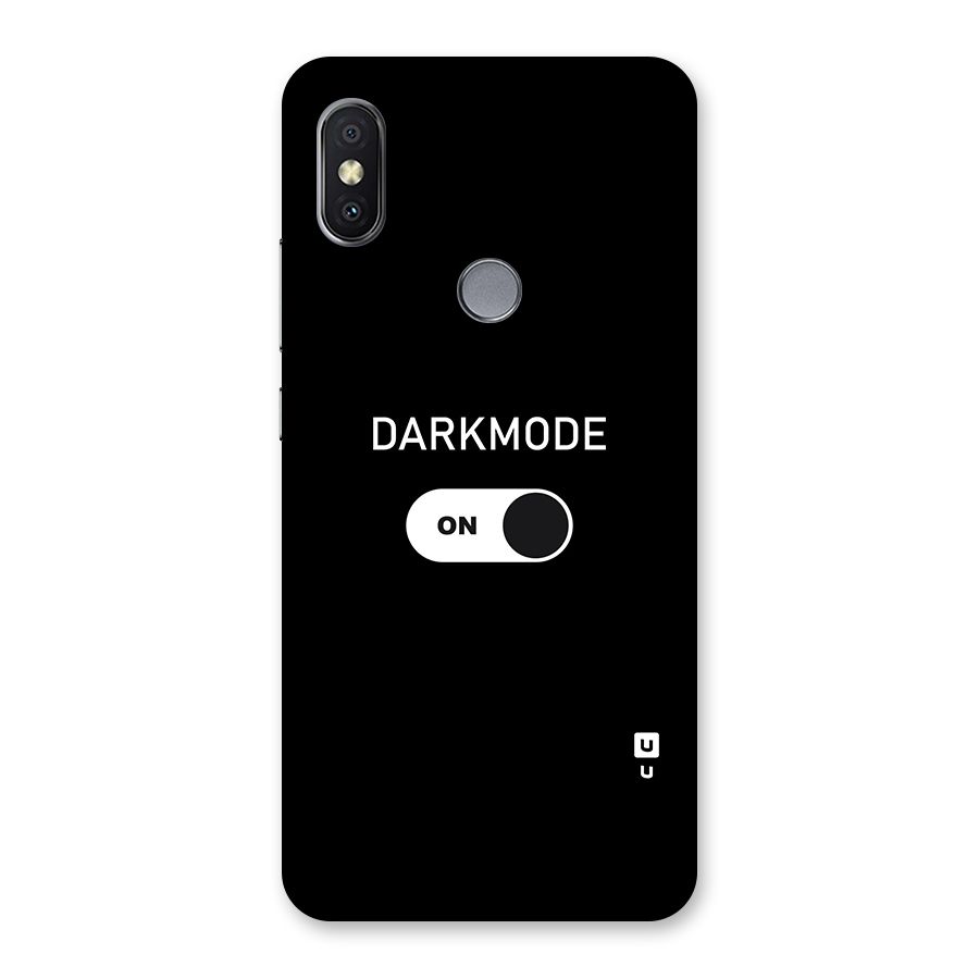 My Darkmode On Back Case for Redmi Y2