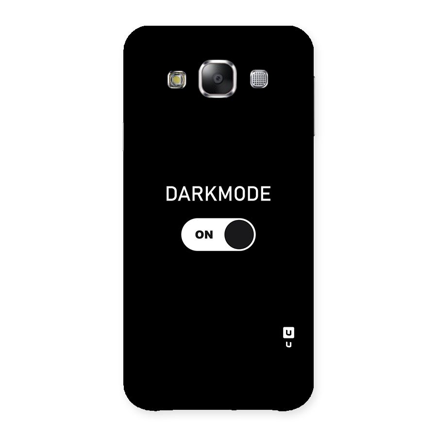 My Darkmode On Back Case for Samsung Galaxy E5