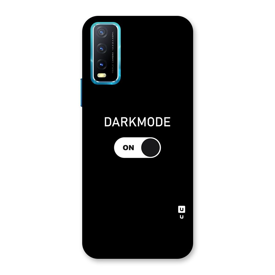 My Darkmode On Back Case for Vivo Y20G