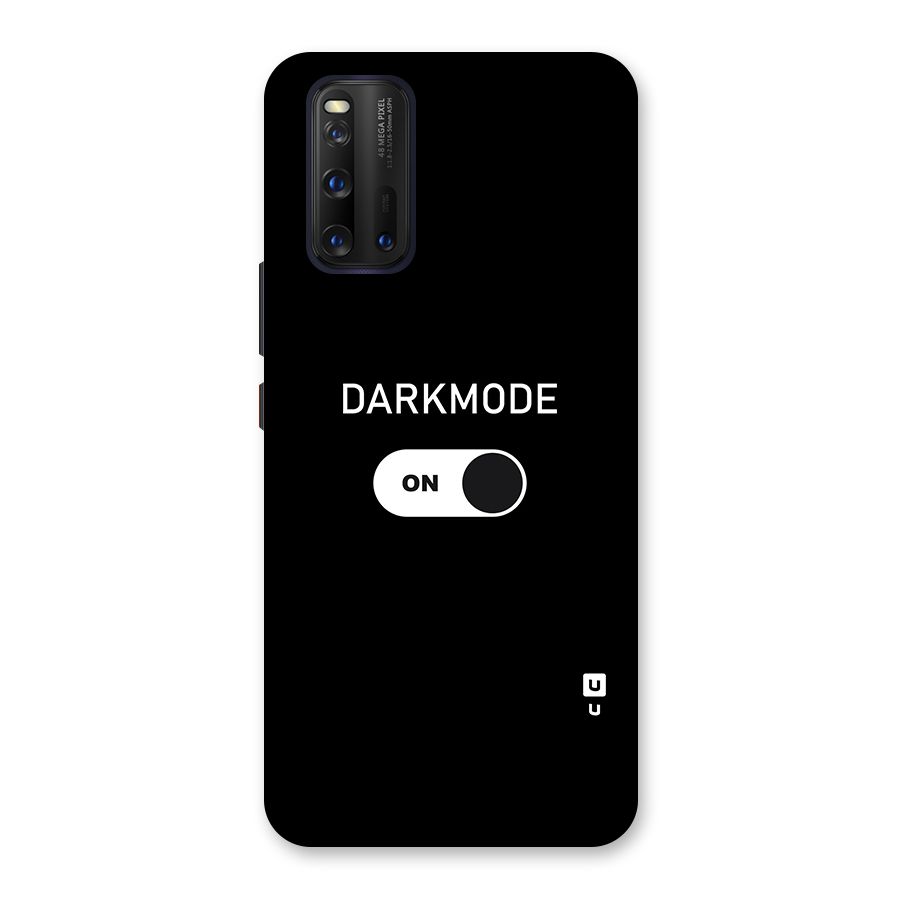 My Darkmode On Glass Back Case for Vivo iQOO 3