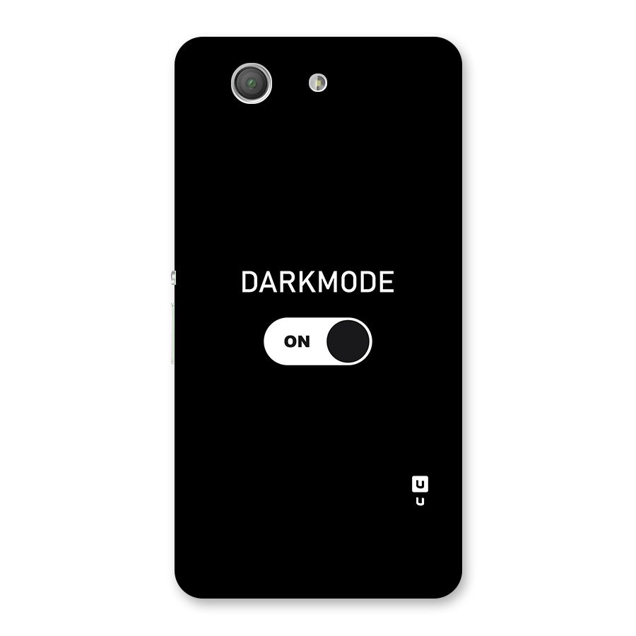 My Darkmode On Back Case for Xperia Z3 Compact
