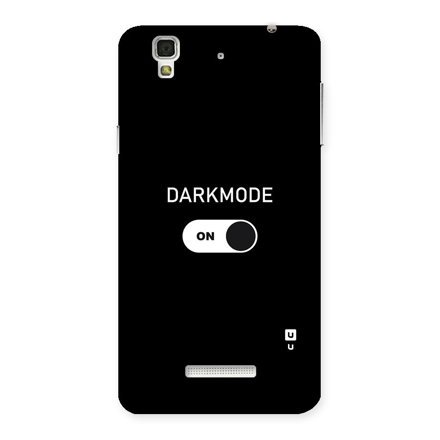 My Darkmode On Back Case for Yu Yureka