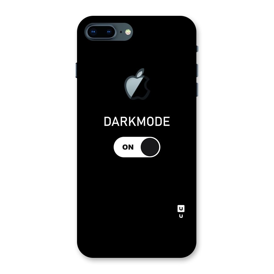 My Darkmode On Back Case for iPhone 7 Plus Apple Cut