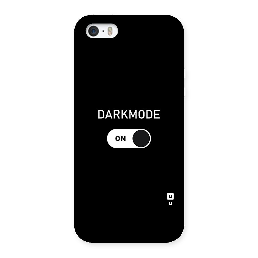 My Darkmode On Back Case for iPhone SE