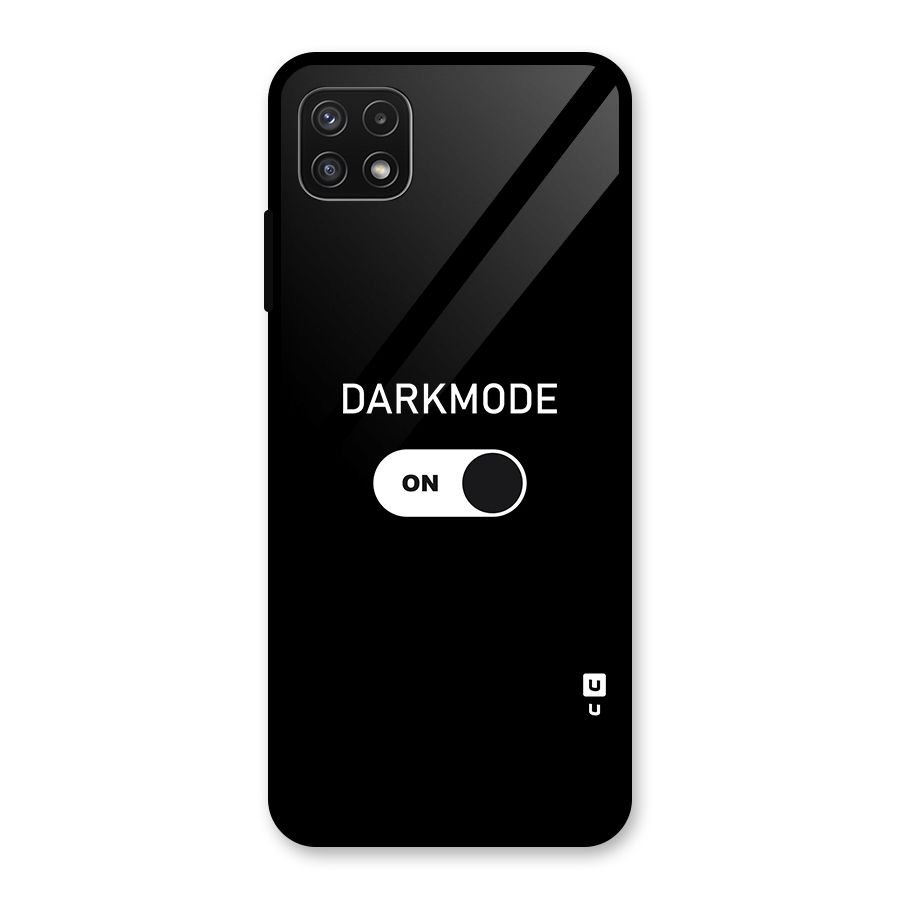My Darkmode On Glass Back Case for Galaxy A22 5G