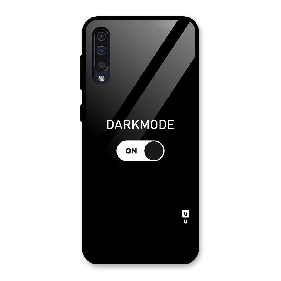 My Darkmode On Glass Back Case for Galaxy A50