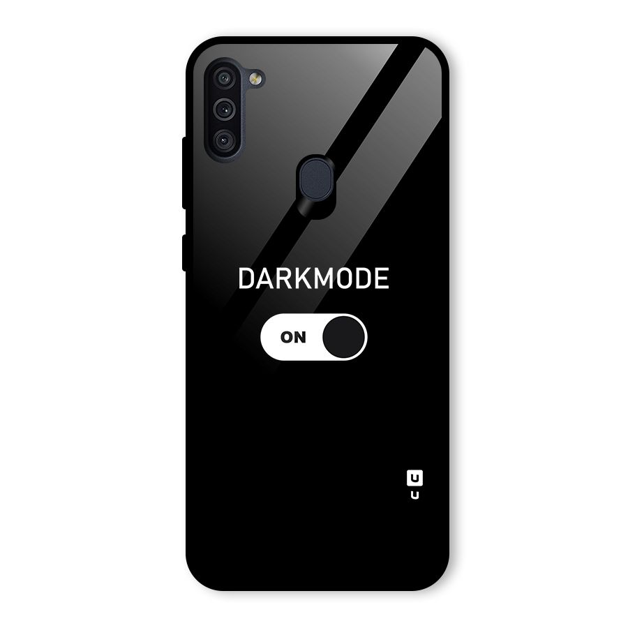 My Darkmode On Glass Back Case for Galaxy M11