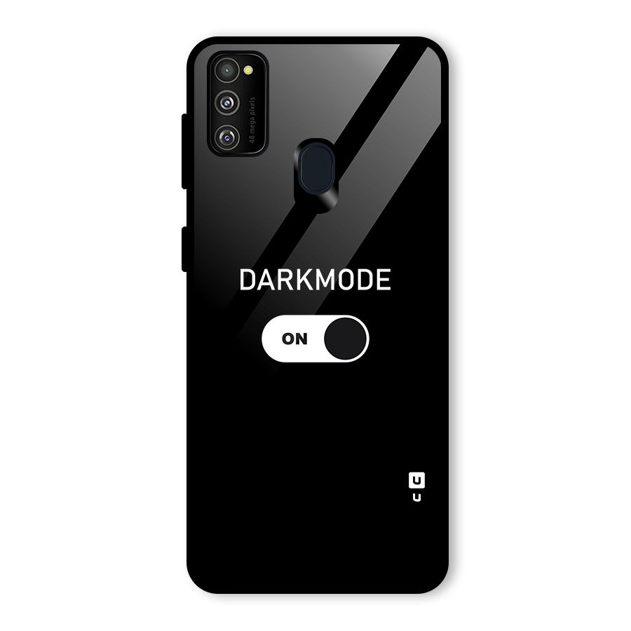 My Darkmode On Glass Back Case for Galaxy M30s