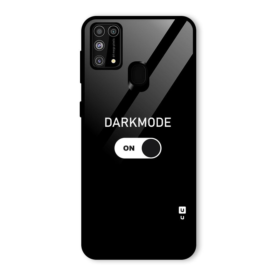 My Darkmode On Glass Back Case for Galaxy M31