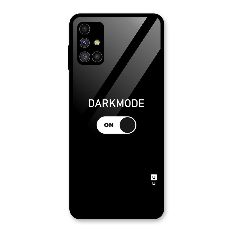 My Darkmode On Glass Back Case for Galaxy M51