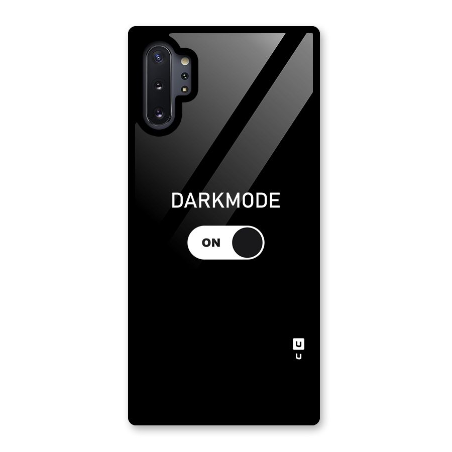 My Darkmode On Glass Back Case for Galaxy Note 10 Plus