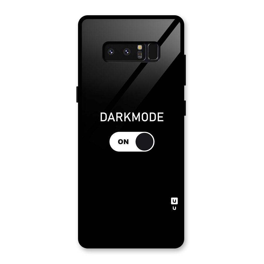 My Darkmode On Glass Back Case for Galaxy Note 8