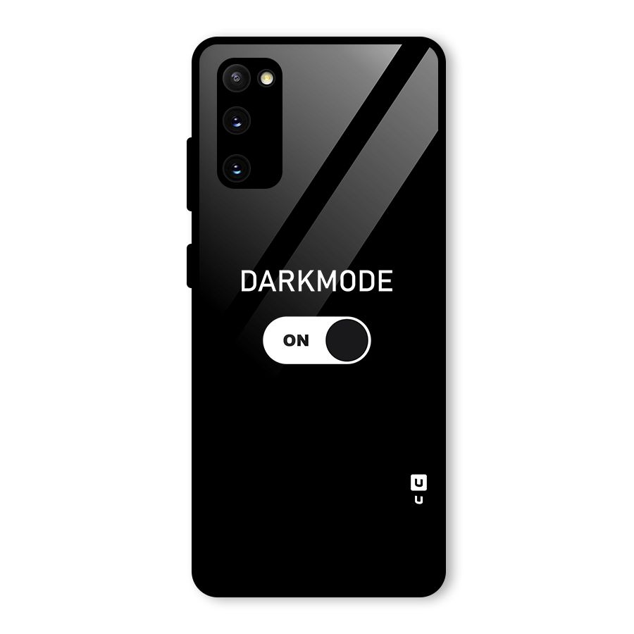 My Darkmode On Glass Back Case for Galaxy S20 FE