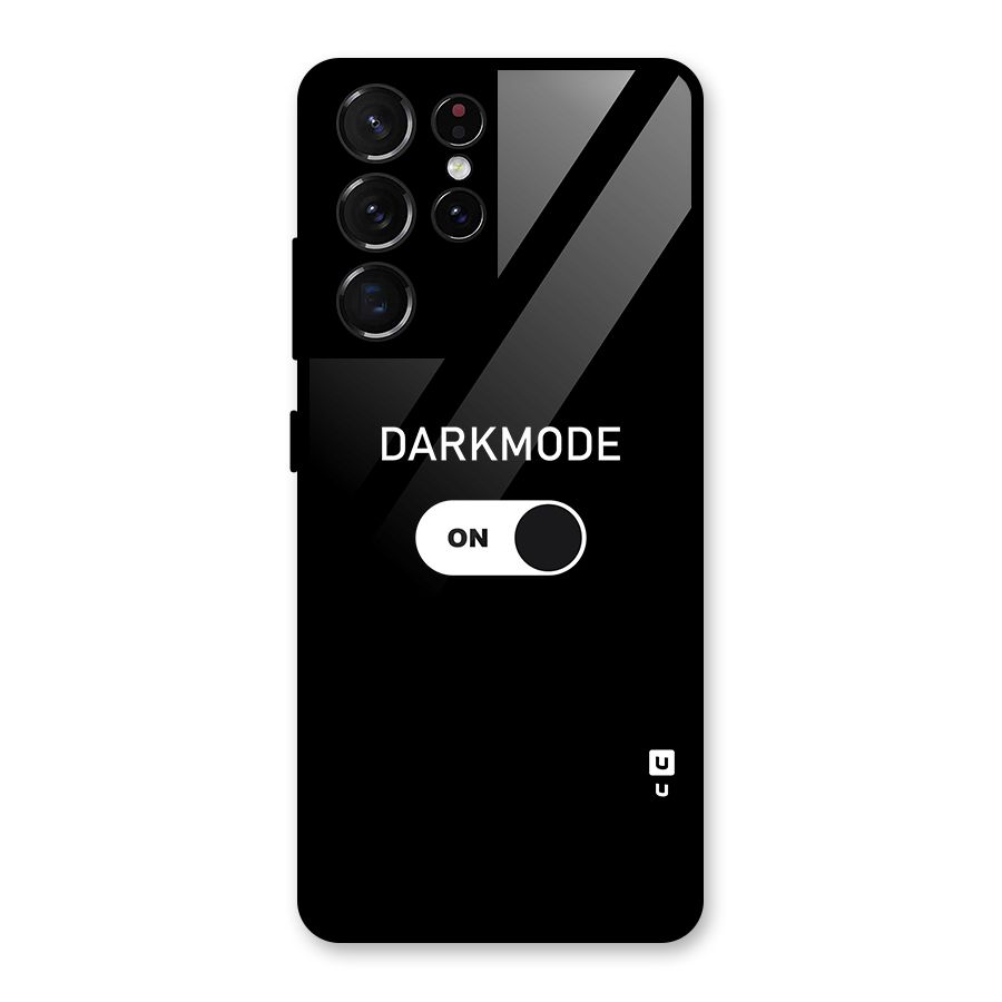 My Darkmode On Glass Back Case for Galaxy S21 Ultra 5G