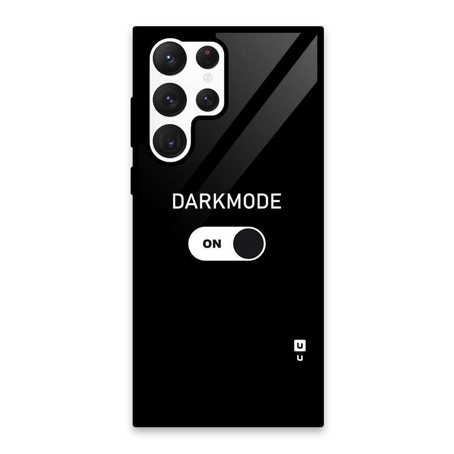 My Darkmode On Glass Back Case for Galaxy S22 Ultra 5G