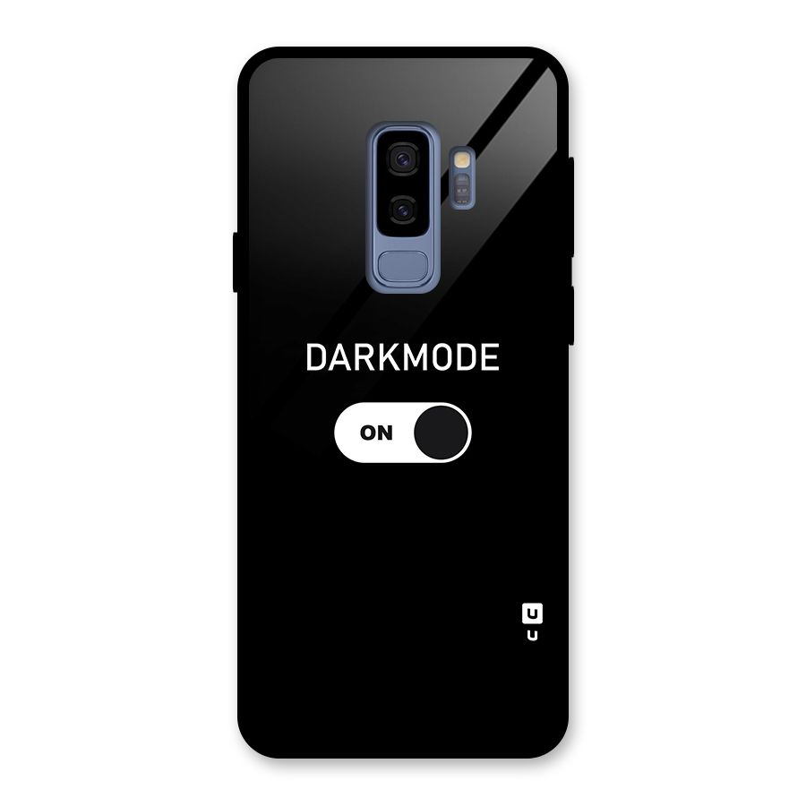 My Darkmode On Glass Back Case for Galaxy S9 Plus